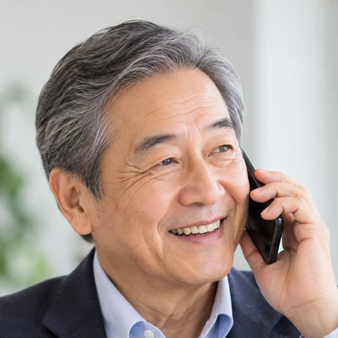 スマートフォンでお問い合わせ中のお客様